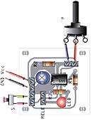 Temporizador ajustable con 555